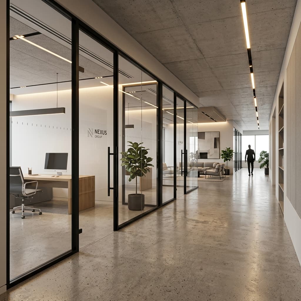 Office Glass Partitions